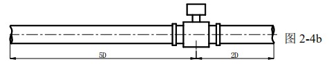 dn40電磁流量計(jì)直管段安裝位置圖