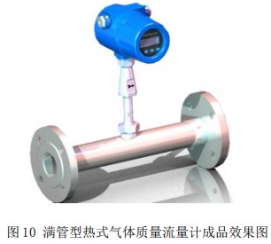 氧氣流量計(jì)管道式成品效果圖