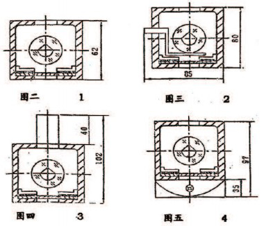 雙色石英玻璃管液位計外形尺寸圖